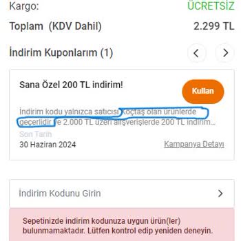 Koçtaş Discount Coupon Scam