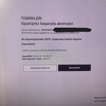 Koçtaş Discount Coupon Scam