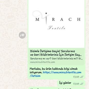 Mirach Textile İade Kodu Vermiyor Ve İletişime Geçemiyorum