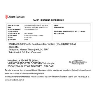 Ziraat Bankası Ziraat Şikayet Fazla Faiz Toa Para Çekme