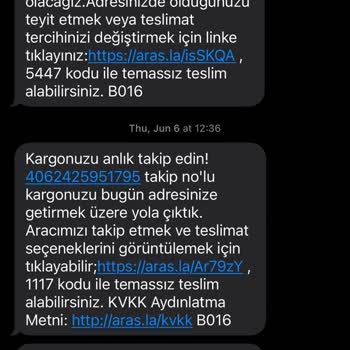 Modoko Aras Kargo Kargomu Yok Etti