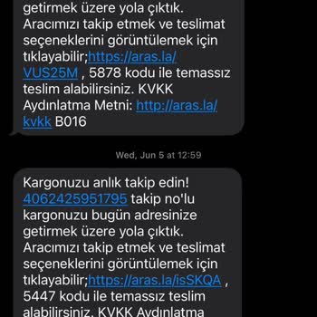Modoko Aras Kargo Kargomu Yok Etti