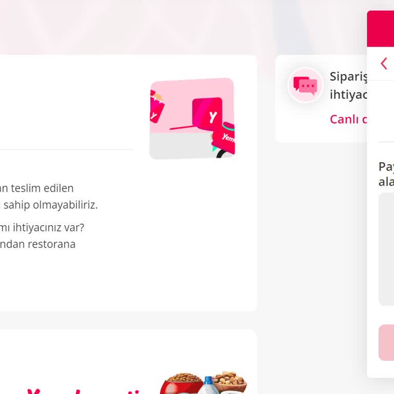 Yemek Sepeti Fiyaskosu