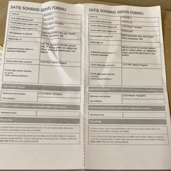 Mersin Ebebek'te Teşhir Ürünü Ve Yetersiz İade Süreci