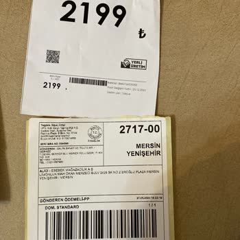 Mersin Ebebek'te Teşhir Ürünü Ve Yetersiz İade Süreci