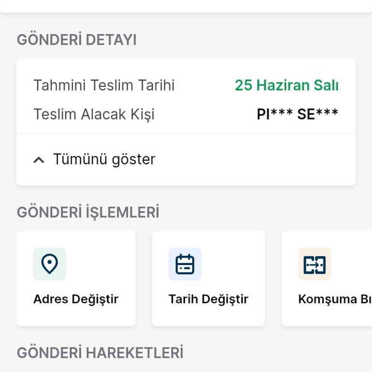 Trendyol Express Yanlış Şube Sorunu