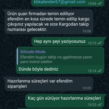 Ürün Tedarik Ediliyor Sıkıntısı Stilzademoda