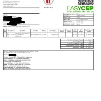 Easy Cep Pişmanlığı
