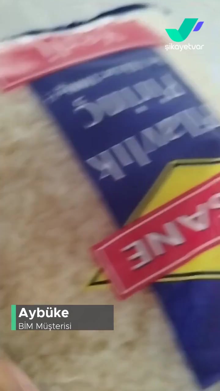 BİM Efsane Pirinçte Böceklenme Sorunu videonun kapak resmi