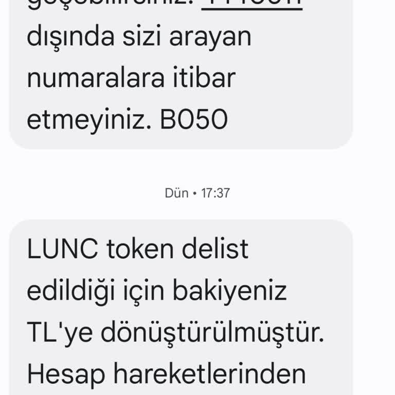 BTCTURK'ün Bilgi Vermeden İşlem Yapması