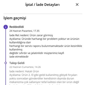 N11 Eksik Gelen Ürün Ve İade Sorunu