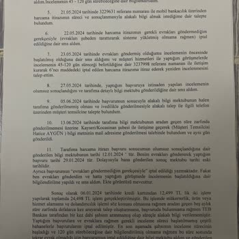 TEB Başvurularımı İptal Ediliyor, Gerekli İnceleme Yapılmıyor.