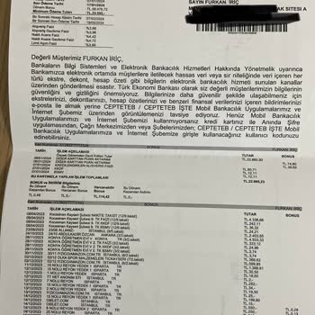 TEB Başvurularımı İptal Ediliyor, Gerekli İnceleme Yapılmıyor.