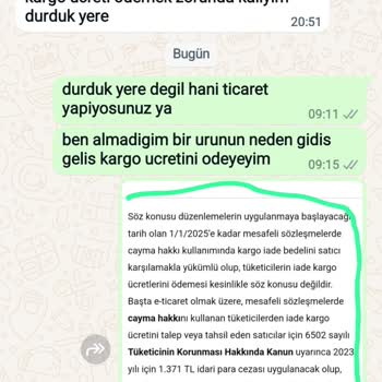 Jack’s Man - Can Atay İade Hakkı Ve Kargo Ücreti Sorunu