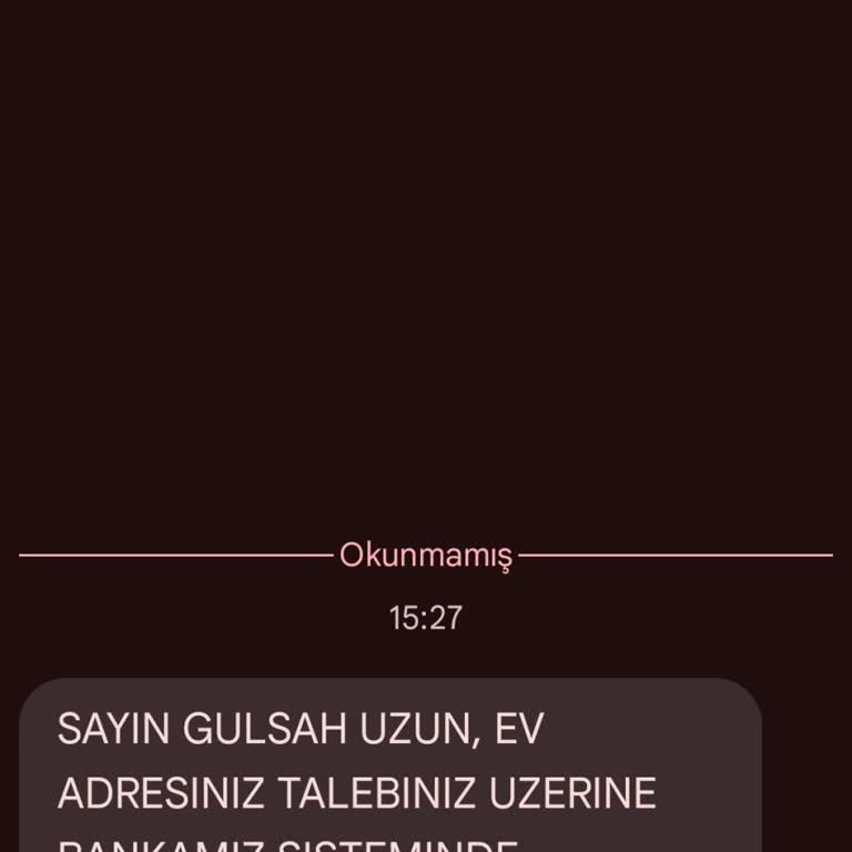 Garanti BBVA Yanlış Numaraya Mesaj Gidiyor