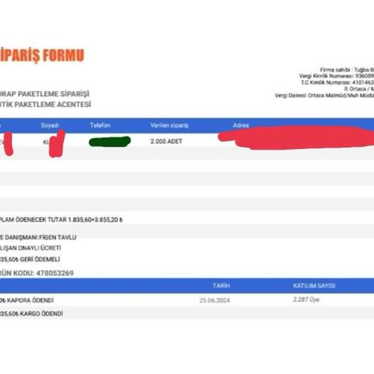 Butik Sabun Paketleme Evde Paketleme İşinde Kişisel Bilgi Güvenliği Tehlikesi