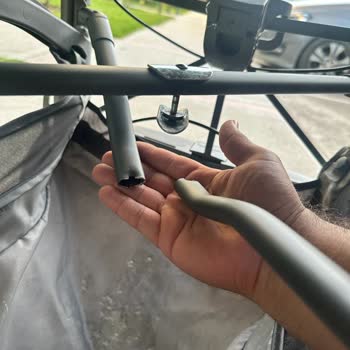My Inglesina Trilogy Stroller's Metal Frame Broke