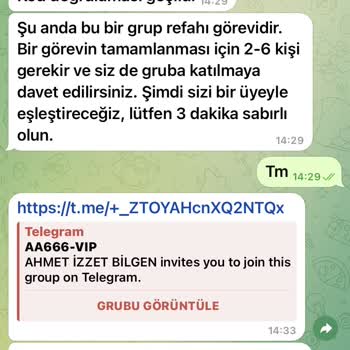 Coinex Ve Telegram'dan Şikayetçiyim