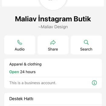 Maliav Butik (instagram: maliavdesign) Instagram Reklamı Üzerinden Oluşan Sipariş Sorunu