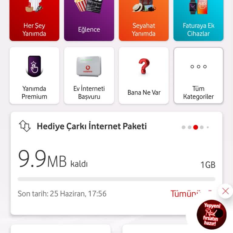 Vodafone Tarife Aşılmamasına Rağmen Faturama Yansıyan Tarife Aşım Ücreti
