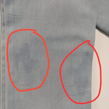 LCW Jeans Farbfehler am Bein - Forderung nach Rückgabe oder Austausch