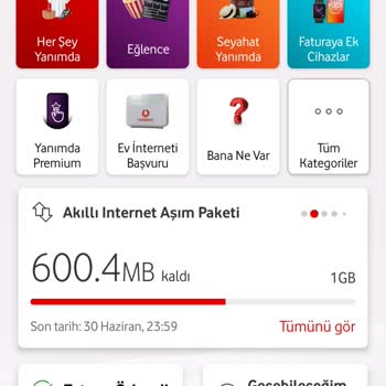 Vodafone Sınırsız Red Paketi Kotadan Düşüyor Ek Ücret Alıyor