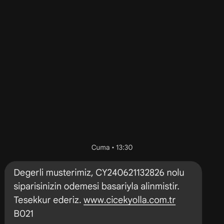 Cicekyolla.com.tr Paramın İadesini Yapmadılar.