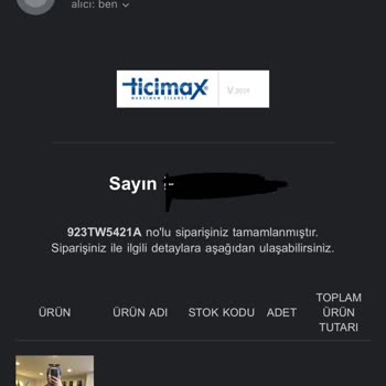 Arbünes Tekstil Giyim'de Cayma Hakkı İhlali Ve Fatura Sorunu