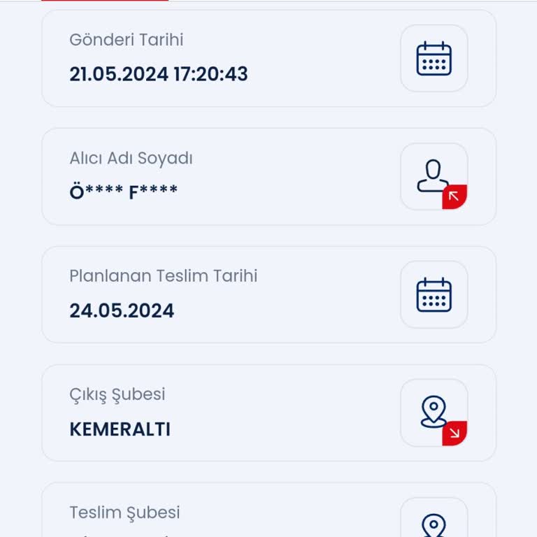 Aras Kargo'ya Teslim Ettiğim Gönderim 1 Aydır Kayıp