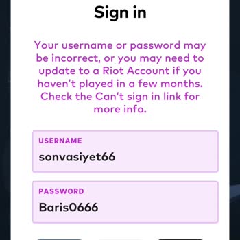 Valorant Random Hesap Teslimatın Bilgileri Yanlış