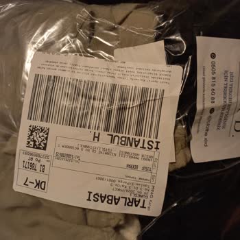 Clothe Xlrd Geç Ve Eksik Gelen Sipariş