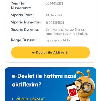 Turkcell Online Sim Kart Başvurusundan Kartın Gelmeme Sorunu