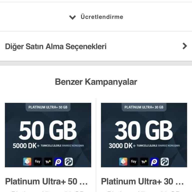 Turkcell Uygulamada Verilen Paketi Satmıyorlar