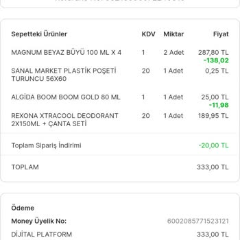 Migros Sanal Market Yanıltıcı Kampanya