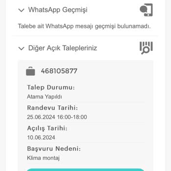 Arçelik Sadece Satıyor, Kurulumu Yapmıyor.