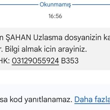 Güven Hukuk (Sms) Yanlış Hukuki Bildirim Ve Bilgi Talebi