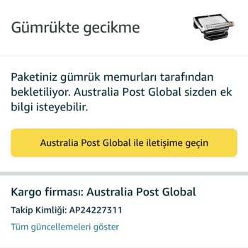 İGA İstanbul Havalimanı Gümrükte İşlem Yapılmayan Yurt Dışı Sipariş Kargosu