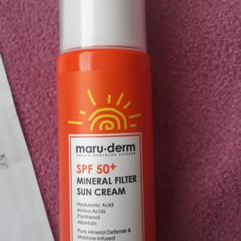 Maruderm Güneş Kremi Güneşten Korumuyor Cildi Tahriş Ediyor