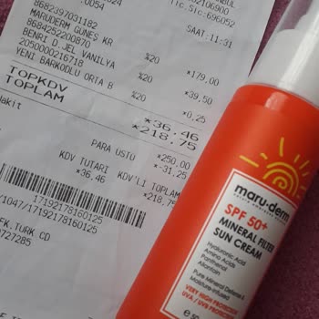 Maruderm Güneş Kremi Güneşten Korumuyor Cildi Tahriş Ediyor