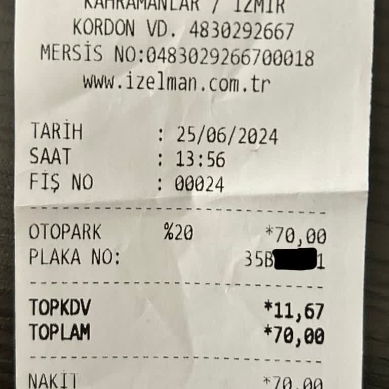 İzelman, Fındık Kadar Citroen Ami İçin 70₺ Otopark Ücreti Alıyor.