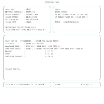 1AYDIR Teslim Edilemeyen Ulaşılamayan Sürat Kargo Lüleburgaz Şubesi