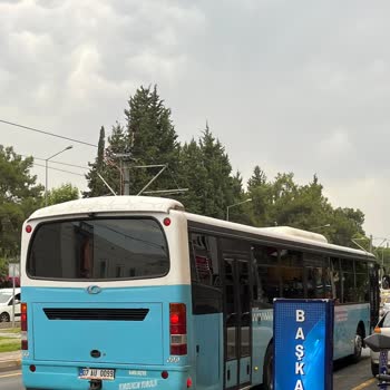 Antalya Büyükşehir Belediyesi Halk Otobüsü Şoför Sigara İçme Sorunu