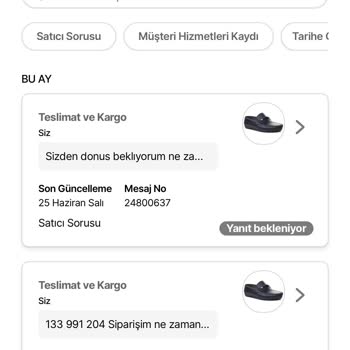 Hepsiburada Sipariş Göndermeyen Mnç Collection Firma