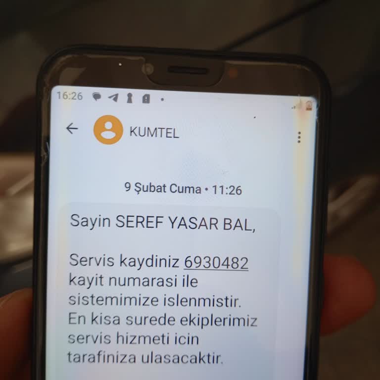 Kumtel Sadece Sorumsuzluk Örneği