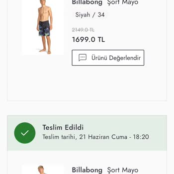 Boyner Online Mağazasından Alınan Mayo İadesi İle İlgili Şikayet