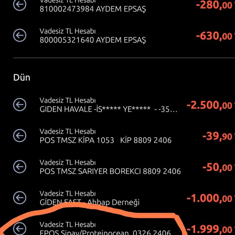 Proteinocean Kargoya Verilmeyen Ürün Hakkından