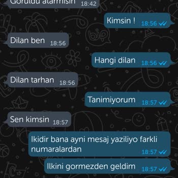 BİP'te Tanımadığım Numaralar Görüldü Atar Misin Yazıyor.