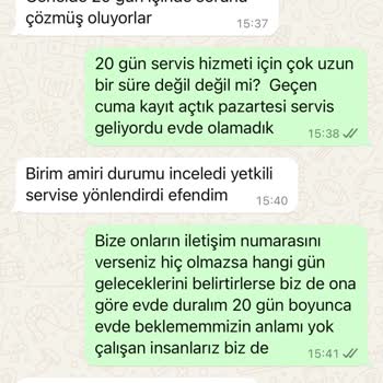 Evmoda Gelmek Bilmeyen Servis