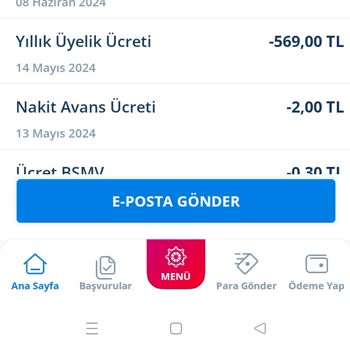 Denizbank Kart Aidatı İadesi