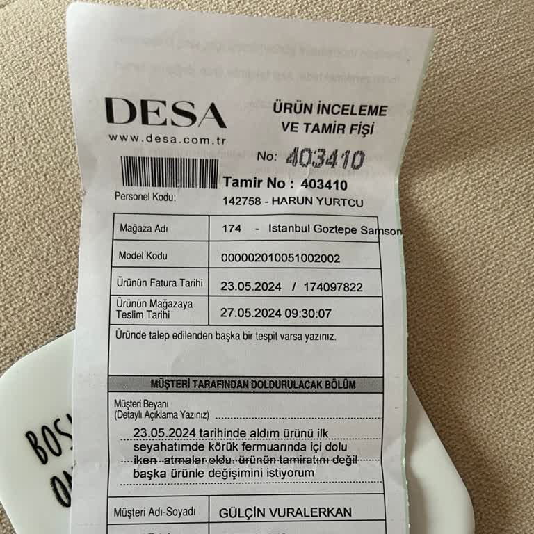 Samsonite İlk Kullanımda Patlayan Fermuar